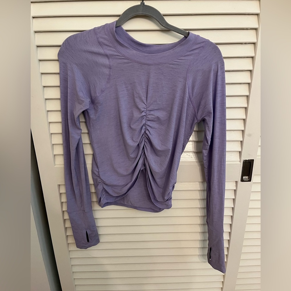 Free People Tempo Ruched Long Sleeve